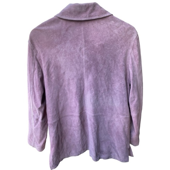 Monterey Bay Pink/Purple Leather Jacket I Size: S - Picture 11 of 16